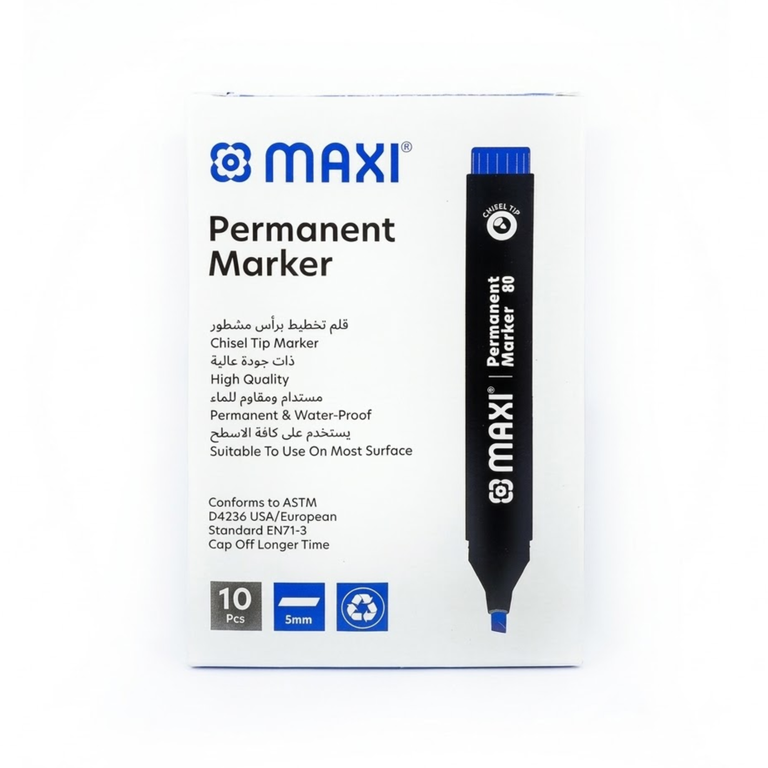 MAXI PERMANENT MARKER BLUE